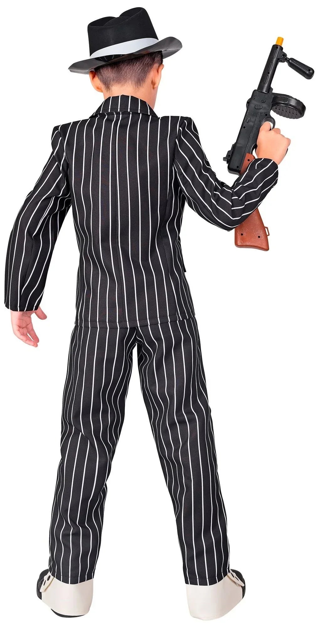 Disfraz de Gangster Negro para Niño Gánster y Mafioso Widmann